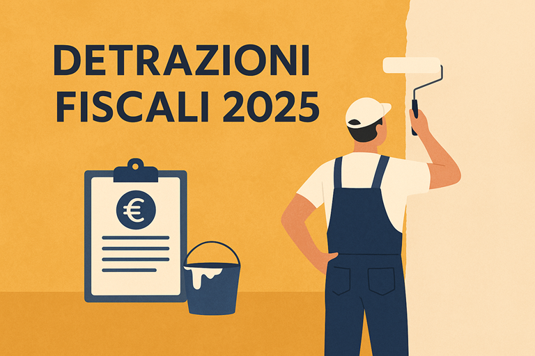 Tinteggiatura e detrazioni fiscali 2025: cosa puoi scaricare